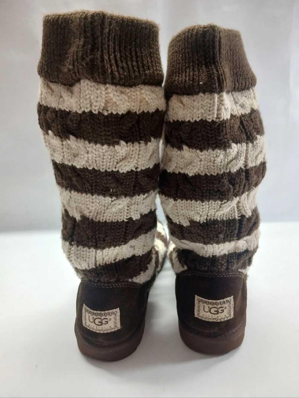 Ugg Women's Ankle Brown Boots - Picture 4 of 13